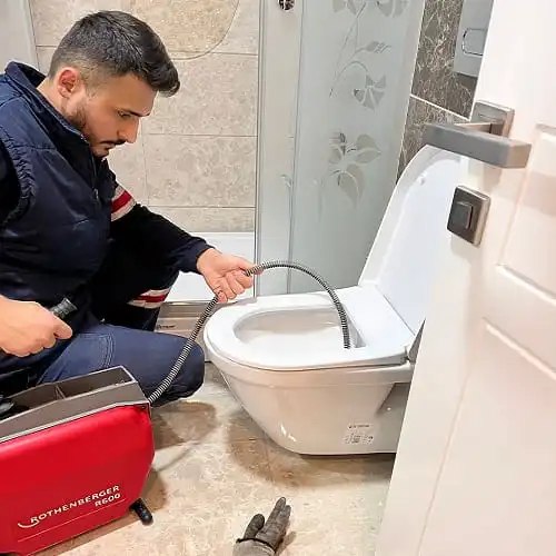 Ankara robotla tıkalı gider açma makinesi ile mutfak ve tuvalet tıkanıklığı açan tesisatçı